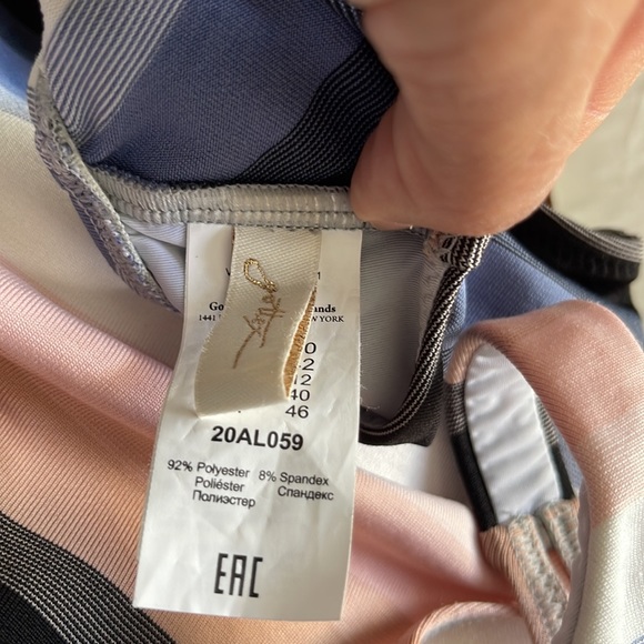 Gottex Collection Alba One Shoulder Cut Out Monokini One Piece Swimsuit - Picture 9 of 10